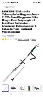 Telescopische heggenschaar., Ophalen, Zo goed als nieuw, Elektrisch