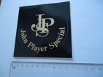 sticker Zwarte JPS ronde John Player Race retro F1 f-1 auto, Verzenden, Zo goed als nieuw