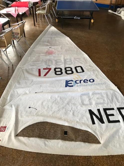 zeilen Standaard Laser MK1 en MK2, Watersport en Boten, Zeilen en Zeiltoebehoren, Gebruikt, Grootzeil, Minder dan 15 m², 3 tot 6 meter
