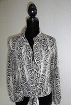 New Collection panter print blouse maat M, New Collection, Maat 38/40 (M), Bruin, Zo goed als nieuw