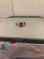 Wit gouden ring, Sieraden, Tassen en Uiterlijk, Ringen, Wit, Ophalen of Verzenden, Zo goed als nieuw, 17 tot 18