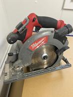Milwaukee Accu Circelzaag M18 CCS55, Gebruikt, Cirkelzaag, 600 tot 1200 watt, Ophalen of Verzenden