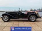 MG TS MK1 Cabriolet 1951 | Route 66 Auctions, Cabriolet, Zwart, Bedrijf, Handgeschakeld
