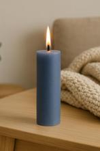 Partij kaarsen blauwe Cleybergh dinerkaarsen 3,2x10cm, Overige materialen, NHP International, Blauw, Sales@nhp-international.com