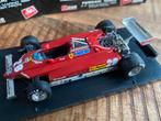 Didier Pironi Ferrari 126 C2 1982 Brumm 1/43 F1 GP, Ophalen of Verzenden, Zo goed als nieuw, Auto, Overige merken