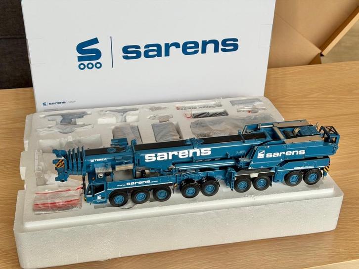 Demag AC 700-9 IMC models Sarens schaal 1 : 50, Hobby en Vrije tijd, Modelauto's | 1:50, Zo goed als nieuw, Hijskraan, Tractor of Landbouw