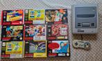Super nintendo met spellen, Spelcomputers en Games, Spelcomputers | Nintendo Super NES, Ophalen of Verzenden, Zo goed als nieuw