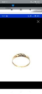 Ring goud, Ophalen of Verzenden, Gebruikt, Goud, Goud