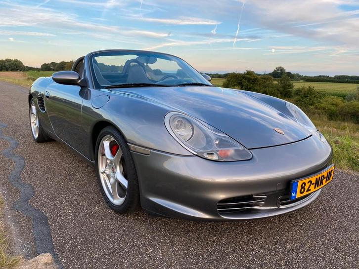Porsche Boxster S 3.2 2004 Grijs 162.000km, Auto's, Porsche, Particulier, Boxster, Benzine, G, Cabriolet, Handgeschakeld, Origineel Nederlands