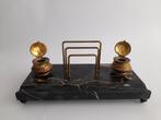 Antiek inktstel met brievenhouder, Ophalen of Verzenden