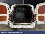 Peugeot Partner 1.6 BlueHDi 100pk L1H1 Euro6 Airco | Navigat, Auto's, Voorwielaandrijving, 4 cilinders, Wit, Origineel Nederlands