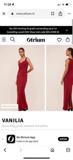 GEZOCHT! VANILIA red dahlia jurk maat 38 of 40, Kleding | Dames, Ophalen of Verzenden, Zo goed als nieuw, Maat 38/40 (M), Rood