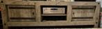 Industriële TV-kast, Old Wood, 184cm, Ophalen, Gebruikt, 150 tot 200 cm, Metaal
