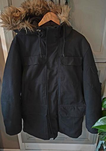 H&M heren zware gevoerde heren winter parka maat M beschikbaar voor biedingen