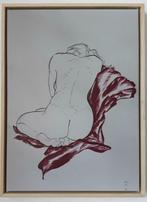 Canvas, grafisch, nude, in baklijst, Ophalen of Verzenden
