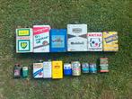Lot olieblik Olieblikken oil esso mobiloil Bp vw antar, Ophalen of Verzenden, Gebruikt, Overige, Overige merken