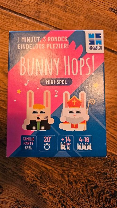 Bunny Hops! Mini Spel - Nieuw!, Hobby en Vrije tijd, Gezelschapsspellen | Kaartspellen, Nieuw, Een of twee spelers, Drie of vier spelers