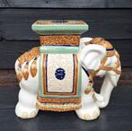 Prachtige keramische olifant plantentafel,verzenden kan ook., Verzamelen, Retro, Huis en Inrichting, Ophalen