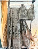 Lehenga in groen, Kleding | Dames, Gelegenheidskleding, Ophalen, Zo goed als nieuw, Groen