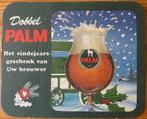 Bierviltje Dobbel Palm 2, Ophalen of Verzenden, Zo goed als nieuw, Viltje(s), Palm