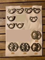 Militaire emblemen (schouder en baret), Ophalen of Verzenden, Landmacht, Nederland, Embleem of Badge