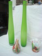 Fridio vazen glas kunst, Overige kleuren, Verzenden, Minder dan 50 cm, Glas