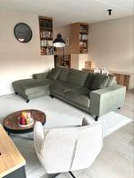 Groene bank met chaise longue van Room108, Huis en Inrichting, Ophalen, Gebruikt, Stof