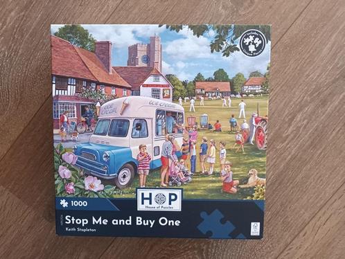 HOP puzzel (Stop Me And Buy One) 1000 st, Hobby en Vrije tijd, Denksport en Puzzels, Gebruikt, Legpuzzel, 500 t/m 1500 stukjes