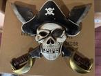 Piratenschedel voor aan de muur, ., Nieuw, Ophalen of Verzenden, .