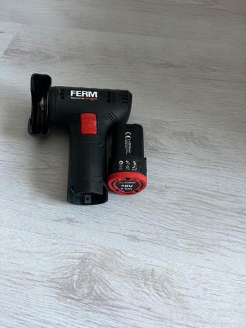Ferm powered by ax power met accu nieuw haakse slijper new beschikbaar voor biedingen