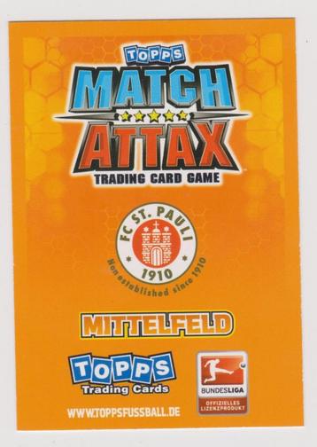 Match Attax Voetbal Kaarten Bundesliga 2010-2011 + UPDATE beschikbaar voor biedingen