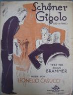 Casucci Sheet Music - Schöner Gigolo Lied und Tango, Muziek en Instrumenten, Bladmuziek, Ophalen of Verzenden