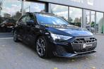 Audi A3 Sportback 35 TFSI S LINE PANO SONOS LED KEYLESS GO C, Zwart, Leder en Stof, Zwart, Bedrijf