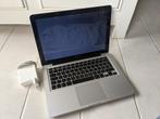 Macbook pro defect ( wit scherm ), Computers en Software, Apple Macbooks, 2 tot 3 Ghz, Qwerty, 13 inch, Niet werkend