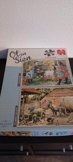 Jumbo puzzel ot en sien. 2 keer 1000 stukjes. Oud goud., Hobby en Vrije tijd, Denksport en Puzzels, Ophalen of Verzenden, Zo goed als nieuw