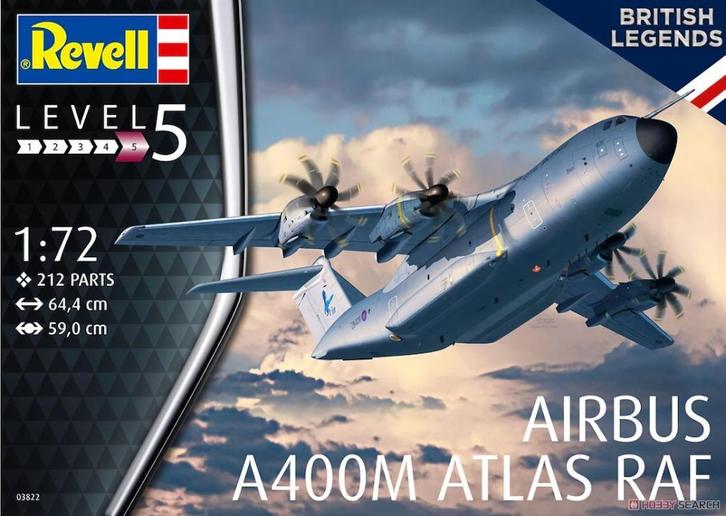 ROWASP | Revell 1/72 Airbus A400M Atlas RAF, Hobby en Vrije tijd, Modelbouw | Vliegtuigen en Helikopters, Nieuw, Vliegtuig, 1:72 tot 1:144
