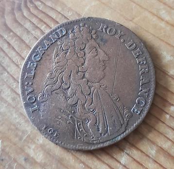 Neurenberg jeton Louix XIV 1663-1709 Le repos suit la victor beschikbaar voor biedingen