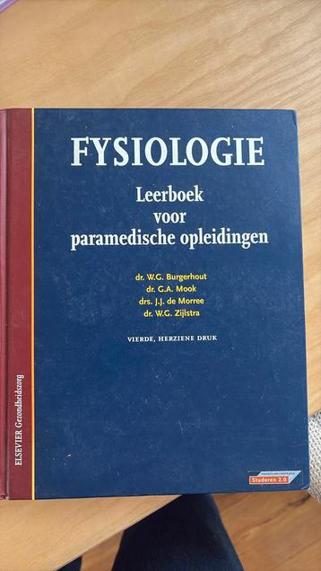W.G. Burgerhout - Fysiologie - hardcover  beschikbaar voor biedingen