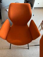6 eetkamer stoelen, Huis en Inrichting, Fauteuils, Ophalen of Verzenden, Gebruikt, Minder dan 75 cm, Stof