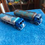 dinky toy # 504 FODEN TANKER 1 ST TYPE ALL ORIGINAL 2 STUKS, Verzenden, Gebruikt, Bus of Vrachtwagen, Dinky Toys