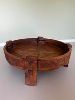 Indiase tafel - Vintage woondecoratie / meubel, Huis en Inrichting, Tafels | Salontafels, 50 tot 100 cm, Rond, Ophalen of Verzenden