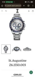 Gloednieuw Jacob Zech "St. Augustine" (nog in folie), Overige merken, Staal, Polshorloge, Nieuw