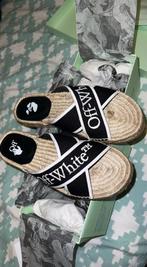 Off White Slippers Maat 38 Nieuw, Verzenden, Nieuw, Zwart, Slippers
