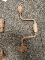 Oude boormachine, Antiek en Kunst, Antiek | Gereedschap en Instrumenten, Ophalen of Verzenden