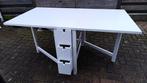 IKEA Norden Inklapbare Tafel - Wit, Huis en Inrichting, Ophalen, 100 tot 150 cm, 50 tot 100 cm, Zo goed als nieuw
