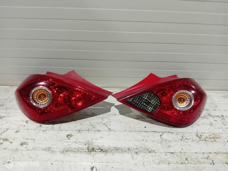 Achterlichten Opel Corsa D, Auto-onderdelen, Verlichting, Gebruikt, Ophalen of Verzenden