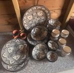 Marokkaanse Aardewerken Servies, Antiek en Kunst, Antiek | Keramiek en Aardewerk, Ophalen of Verzenden