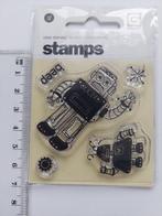 Basic Grey Robots Clearstamps, Ophalen, Nieuw, Clearstamp