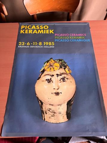 Poster Picasso Keramiek 1985 beschikbaar voor biedingen
