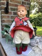 Kathe Kruse Jockerle meisje en jongen naar oud model, Verzamelen, Poppen, Ophalen of Verzenden, Zo goed als nieuw